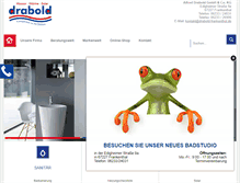 Tablet Screenshot of drabold-frankenthal.de